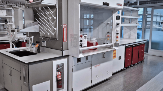 a clean orderly laboratory