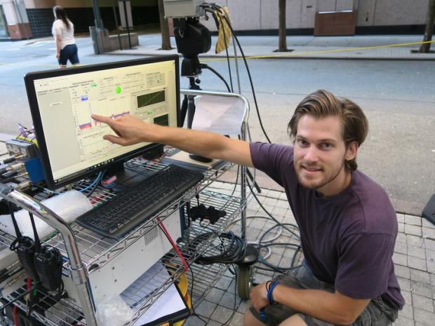 ECE student George MacCarthy