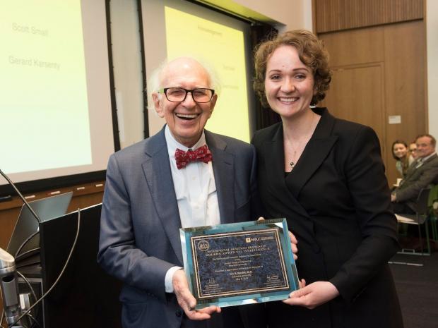 Eric Kandel and Anna Choromanska